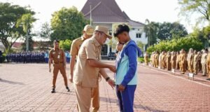 Wakil Bupati Karawang Lepas SSB Kancil Mas ke Tiga Turnamen Internasional