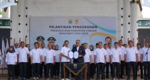 Beny Rustandi Resmi Dilantik sebagai Ketua KONI Cianjur 2025–2029