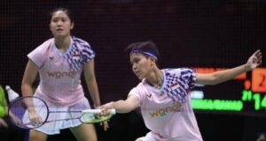 Lanny/Siti Fadia Lolos ke Babak Kedua Indonesia Open 2025 Setelah Duel Ketat Tiga Gim