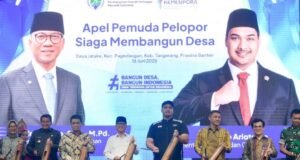 Kemenpora dan Kemendes PDT Gelar Apel Pemuda Pelopor Siaga Membangun Desa 2025 di Tangerang