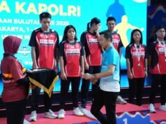 Taufik Hadiri Final Kapolri Cup, Kalungkan Medali dan Ucapkan Selamat kepada Para Juara
