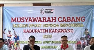 Asep Agustian Kembali Nahkodai ISSI Karawang, Janji Genjot Prestasi BMX dan Perkuat Organisasi