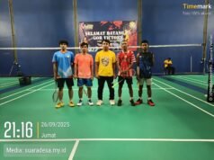 GOR VIKTORY Karawang Resmi Dibuka Lewat Turnamen Bulutangkis Ganda Campuran