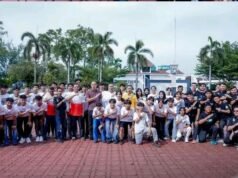 Pemkab Karawang Gelar Olahraga Pagi dan Lepas 40 Atlet Futsal ke BK Porprov Jabar