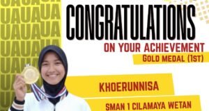 “Harumkan Nama Karawang, Siswi SMAN 1 Cilamaya Wetan Raih Emas Wushu di POPDA XIV Jawa Barat”