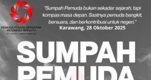 Sumpah Pemuda 2025: Saatnya Pemerintah dan Generasi Muda Karawang Bersinergi