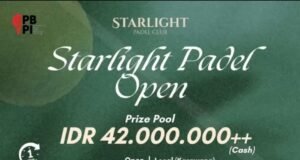 Turnamen “Starlight Padel Open” Siap Digelar, Total Hadiah Rp42 Juta Lebih