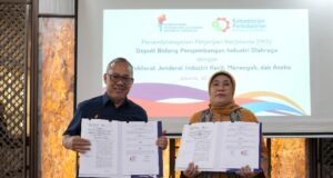 Kemenpora dan Kemenperin Tandatangani PKS Perkuat Pengembangan Industri Bidang Kepemudaan dan Keolahragaan