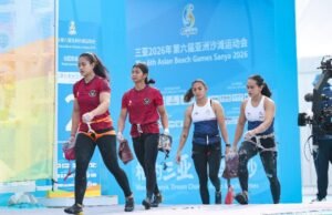 Indonesia Raih Emas dari Cabor Panjat Tebing di Asian Beach Games 2026