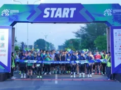 Wakil Bupati Karawang Buka Half Marathon 2026 di Stadion Singaperbangsa