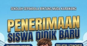 SSB Bintang Muda Karawang Buka Pendaftaran Siswa Baru 2026, Dibina Mantan Pemain Timnas dan Persika