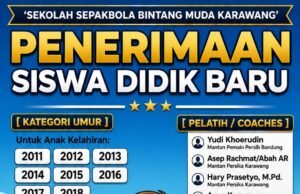 SSB Bintang Muda Karawang Buka Pendaftaran Siswa Baru, Siapkan Generasi Pesepak Bola Asli Karawang