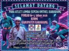 Lestarikan Budaya, KORMI Karawang Gelar Lomba Sepeda Onthel di FORKAB ke-3