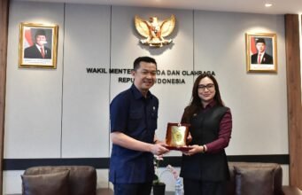 Wamenpora Taufik Terima Audiensi Wakil Wali Kota Kupang, Perkuat Sinergi Program Pemuda dan Olahraga