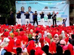 Diikuti 4.200 Peserta, Peluncuran CFD Kota Cimahi Diwarnai Senam Massal Bersama, Hiburan Rakyat, Bazar UMKM, hingga Cek Kesehatan Gratis