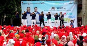 Diikuti 4.200 Peserta, Peluncuran CFD Kota Cimahi Diwarnai Senam Massal Bersama, Hiburan Rakyat, Bazar UMKM, hingga Cek Kesehatan Gratis