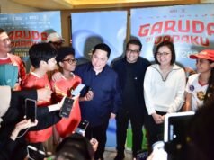 Apresiasi Film Animasi “Garuda di Dadaku”, Menpora Erick: Ajarkan Nilai Kebersamaan untuk Capai Prestasi