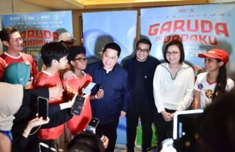Apresiasi Film Animasi “Garuda di Dadaku”, Menpora Erick: Ajarkan Nilai Kebersamaan untuk Capai Prestasi