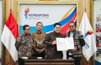 Menpora Erick Resmi Serahkan SK Penetapan Tuan Rumah PON XXII Tahun 2028 Kepada DKI Jakarta, NTT dan NTB