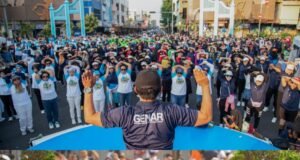 Penuh Semarak Aktivitas Fisik, Puluhan Ribu Masyarakat Antusias Ikuti CFD GEMAR Kemenpora di Solo dan Kabupaten Bandung
