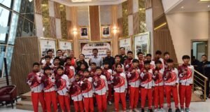 Kemenpora Lepas Tim Sepak Bola Pelajar Garuda Muda ke AFC Vietnam Hanoi International 2026