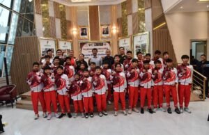 Kemenpora Lepas Tim Sepak Bola Pelajar Garuda Muda ke AFC Vietnam Hanoi International 2026