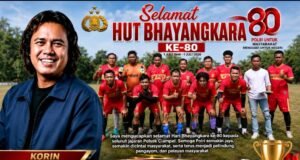 Korin Apresiasi Turnamen Kapolsek Ciampel Cup U-35, Doakan Polri Semakin Profesional di HUT Bhayangkara ke-80