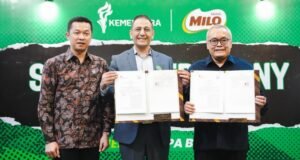 Tandatangani Nota Kesepahaman, Kemenpora RI dan Nestle Indonesia Perkuat Sinergi Tingkatkan Prestasi dan Industri Olahraga Tanah Air