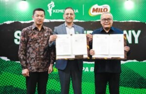 Tandatangani Nota Kesepahaman, Kemenpora RI dan Nestle Indonesia Perkuat Sinergi Tingkatkan Prestasi dan Industri Olahraga Tanah Air