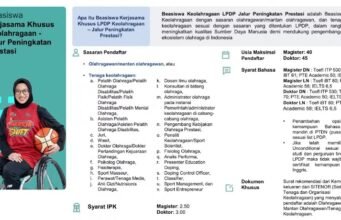 Perluas Akses Pendidikan Insan Olahraga, Kemenpora bersama LPDP Sosialisasikan Beasiswa S2 dan S3 Bidang Keolahragaan