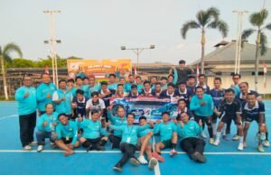 GOKAR dan Warga Binaan Lapas Karawang Gelar Futsal Persahabatan
