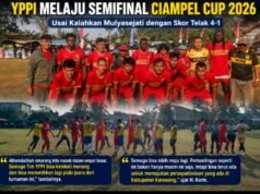 YPPI Bersama Polsek Ciampel Tembus Semifinal, H. Korin Targetkan Gelar Juara