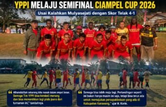 YPPI Bersama Polsek Ciampel Tembus Semifinal, H. Korin Targetkan Gelar Juara