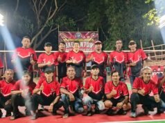 Natala Sumedakap Cup 8 Resmi Bergulir, 64 Pasangan Ganda Ramaikan Turnamen Badminton HUT Karawang ke-393